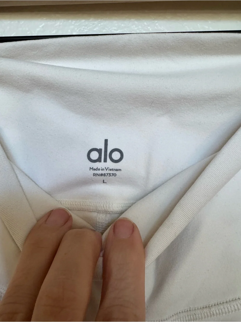 ALO Yoga Cream High-Rise Leggings